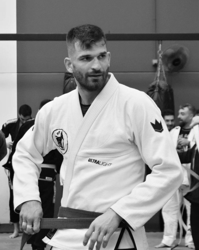 Juanpe entrenando con su equipo